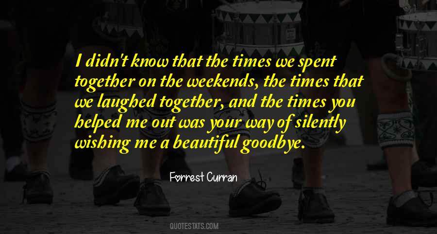 Forrest Curran Quotes #1144315