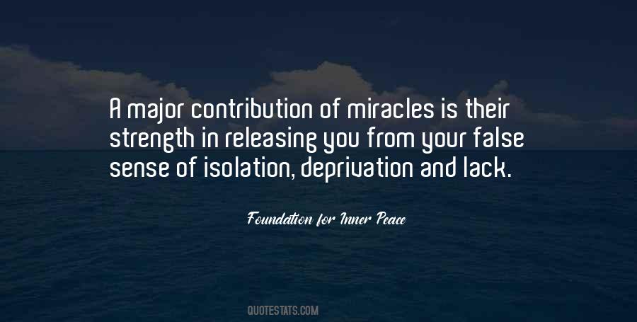 Foundation For Inner Peace Quotes #1094336