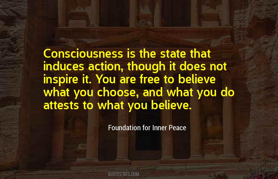 Foundation For Inner Peace Quotes #1684985