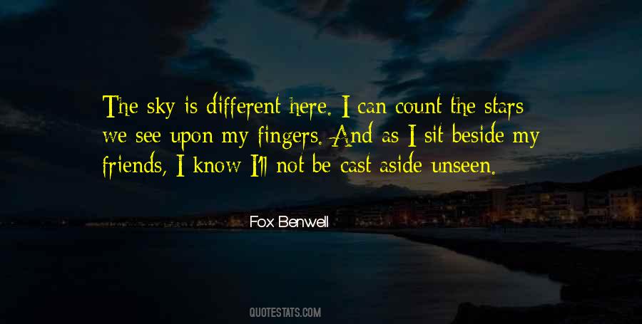 Fox Benwell Quotes #1031936