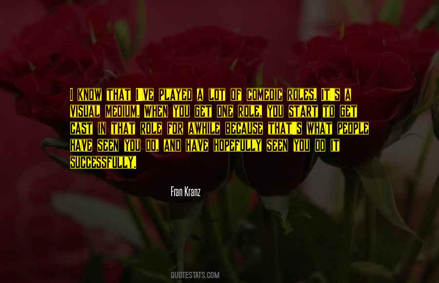 Fran Kranz Quotes #1066812