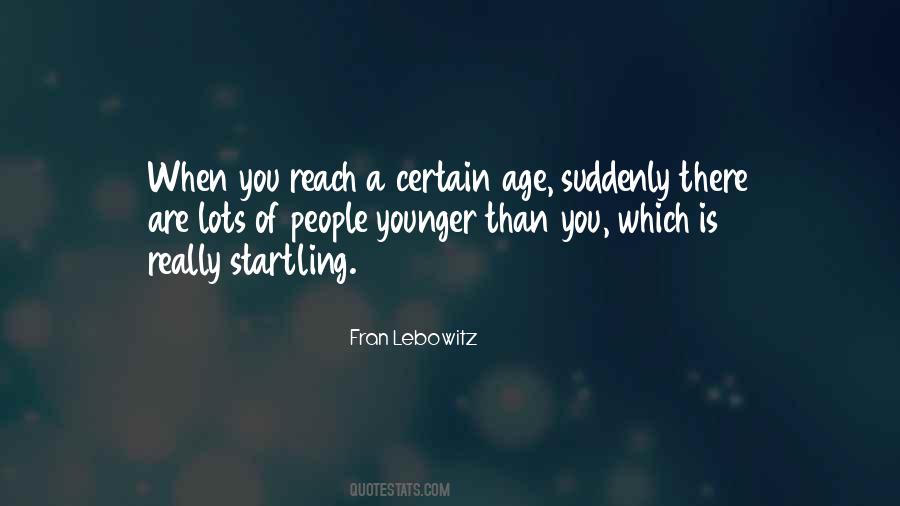 Fran Lebowitz Quotes #1172769