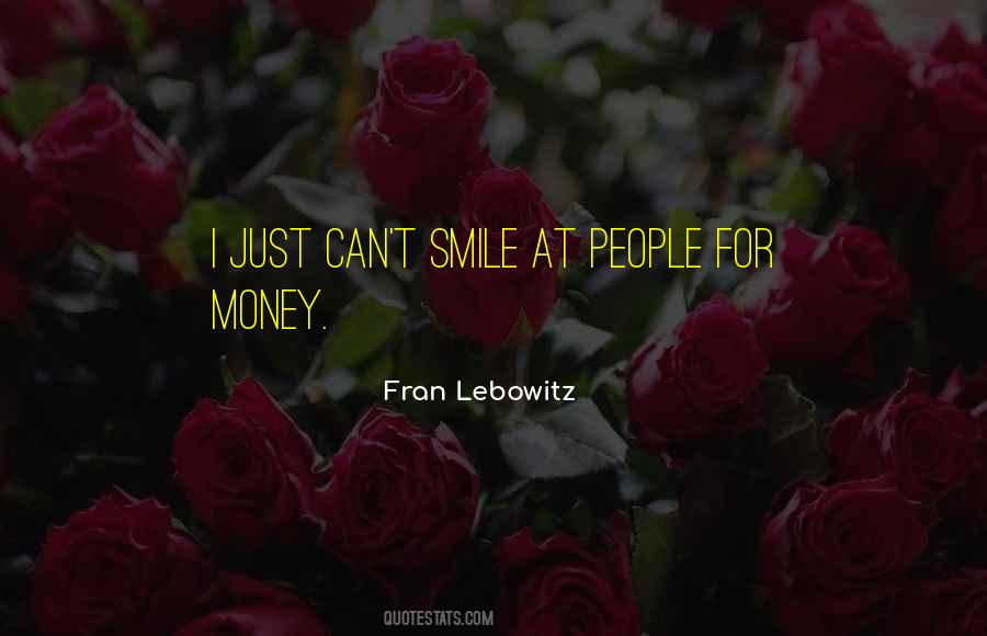 Fran Lebowitz Quotes #1492120