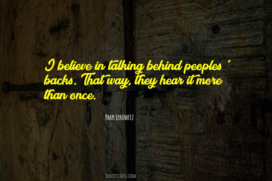 Fran Lebowitz Quotes #1825814