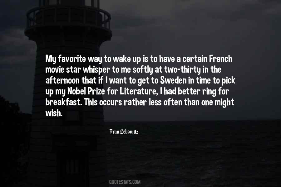 Fran Lebowitz Quotes #1878641