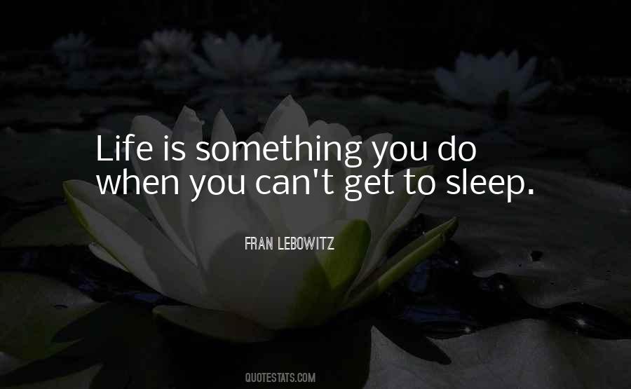 Fran Lebowitz Quotes #228787