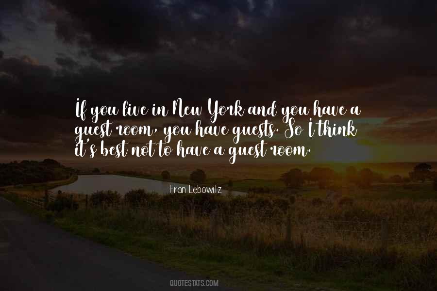 Fran Lebowitz Quotes #529459