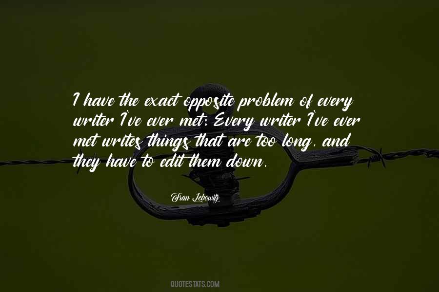 Fran Lebowitz Quotes #55161