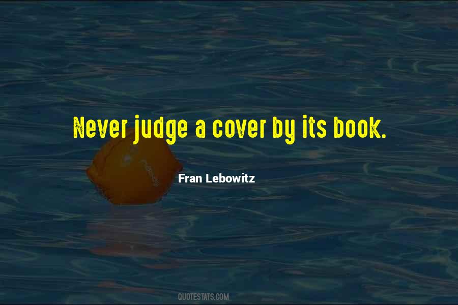 Fran Lebowitz Quotes #887158