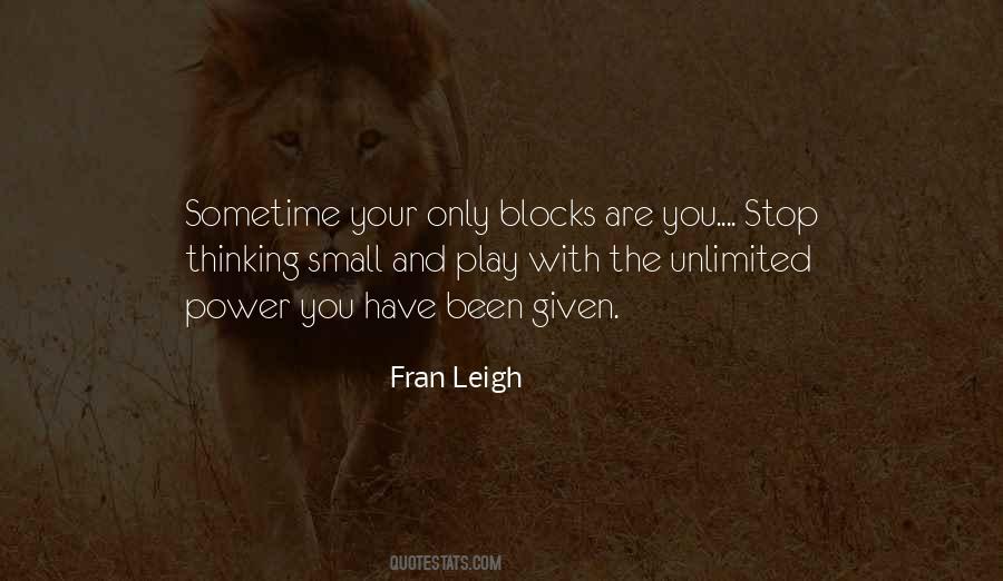 Fran Leigh Quotes #775605