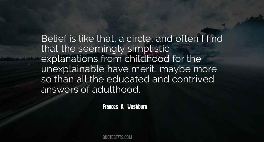 Frances A. Washburn Quotes #773984 Frances A. Washburn Quotes #773984