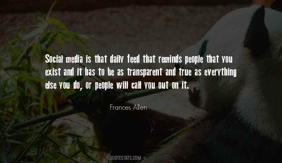 Frances Allen Quotes #950444