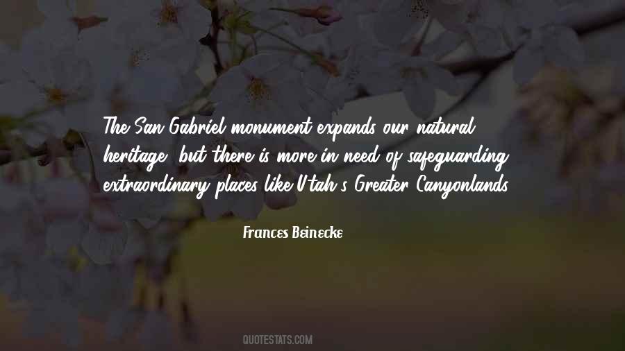Frances Beinecke Quotes #1092520