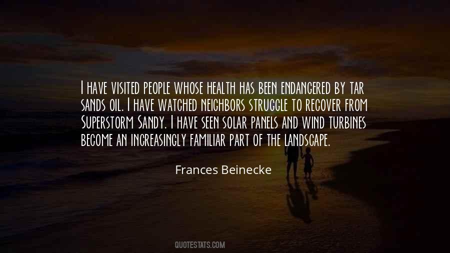 Frances Beinecke Quotes #1321856