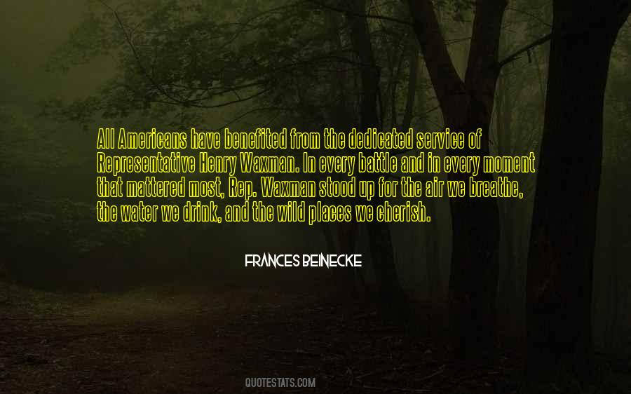 Frances Beinecke Quotes #917185