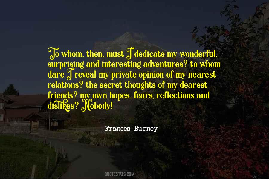 Frances Burney Quotes #640835