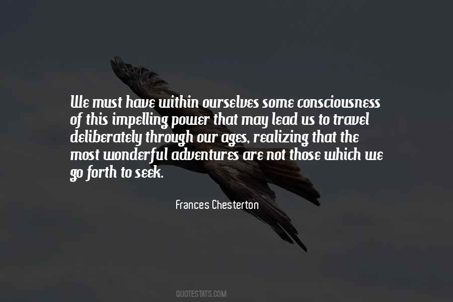 Frances Chesterton Quotes #1076545