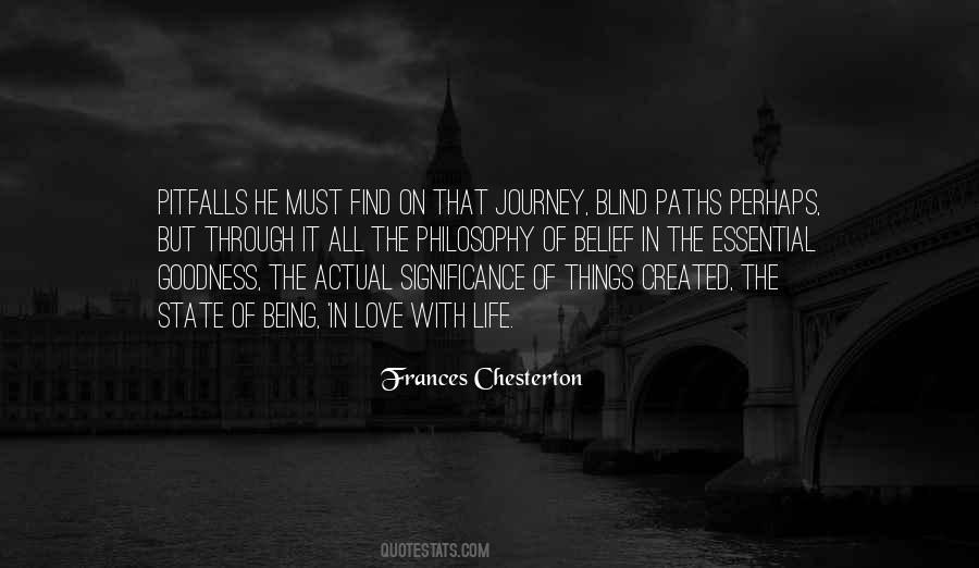 Frances Chesterton Quotes #1386643