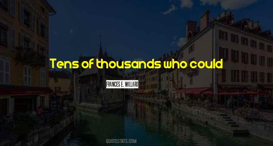 Frances E. Willard Quotes #196081