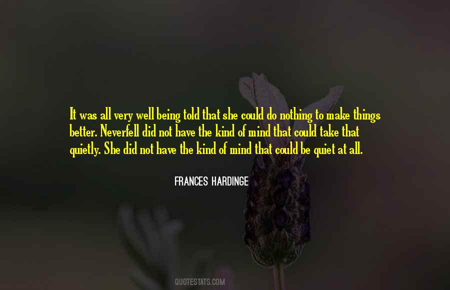 Frances Hardinge Quotes #1151508