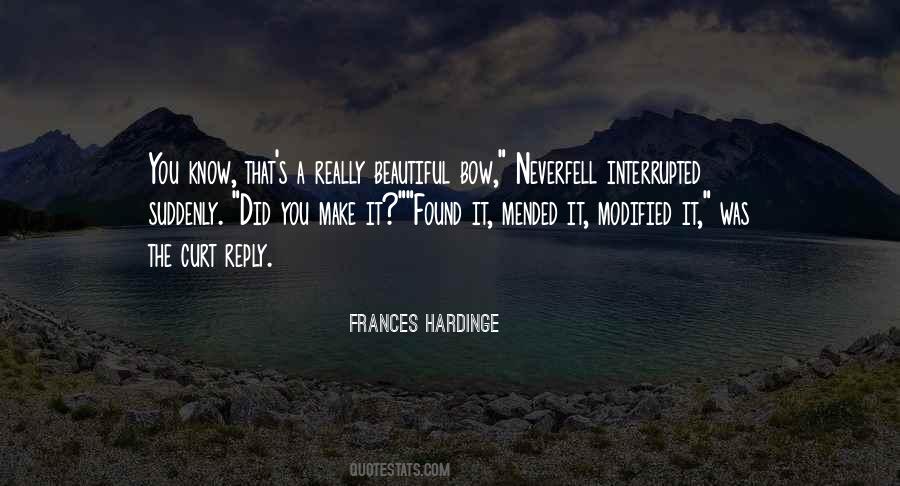 Frances Hardinge Quotes #652875