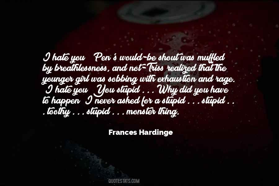 Frances Hardinge Quotes #712117