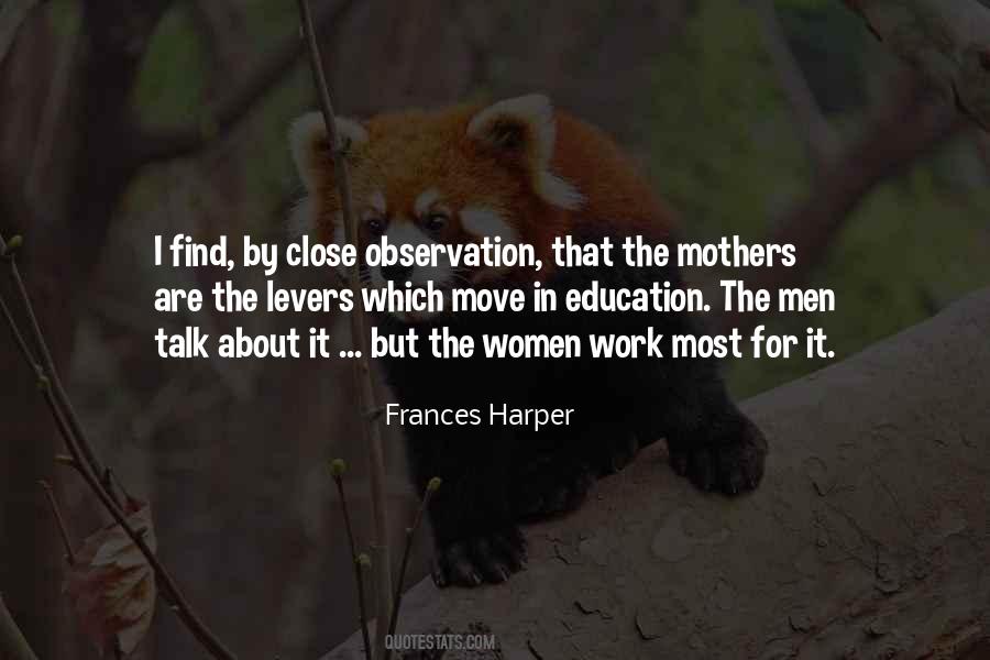 Frances Harper Quotes #593906