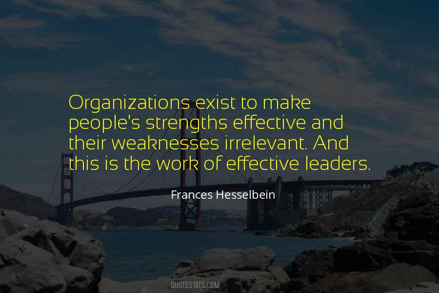 Frances Hesselbein Quotes #1820150