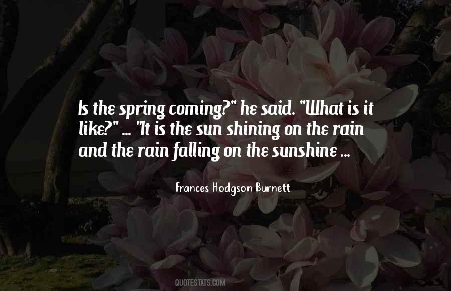 Frances Hodgson Burnett Quotes #1072468