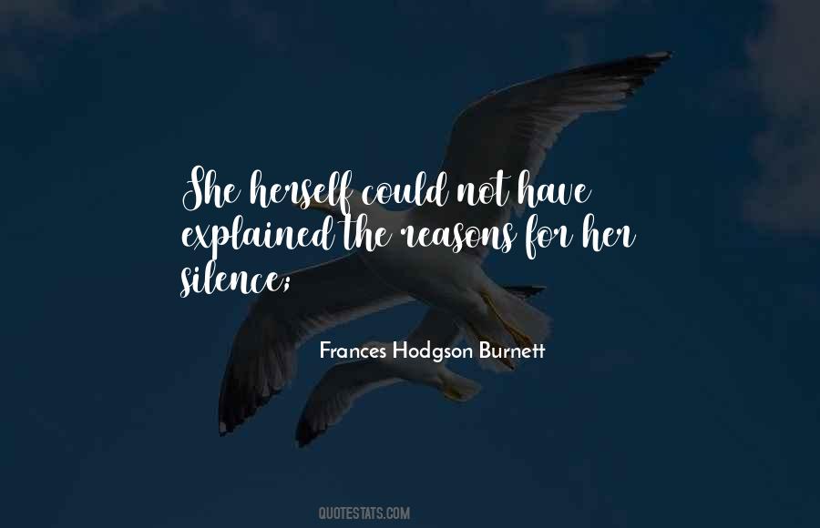 Frances Hodgson Burnett Quotes #1725582