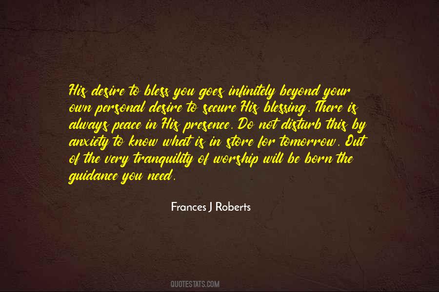 Frances J Roberts Quotes #652589