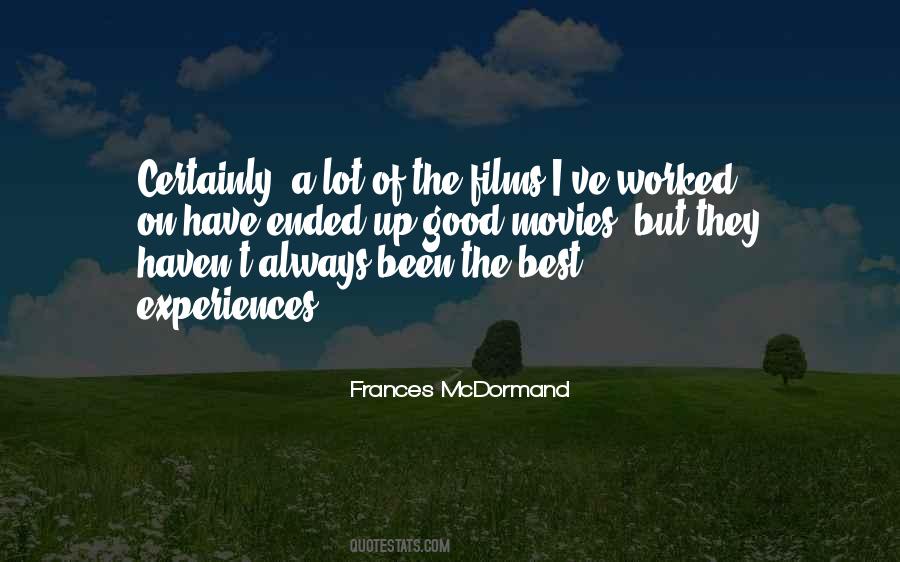 Frances McDormand Quotes #218643