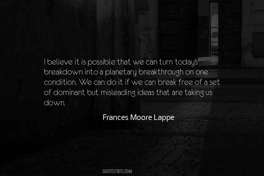 Frances Moore Lappe Quotes #977190