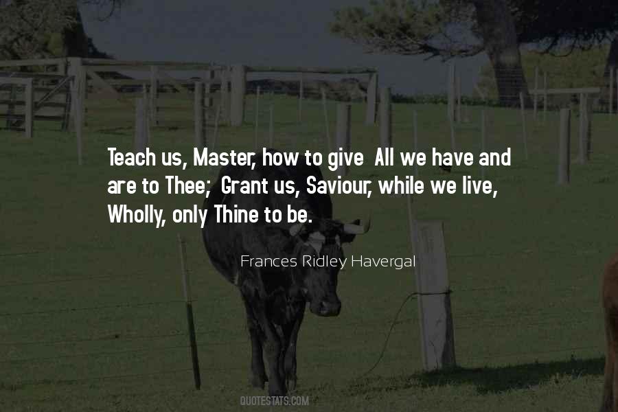 Frances Ridley Havergal Quotes #839525