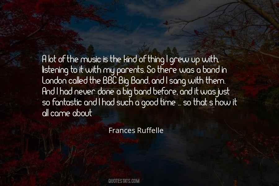 Frances Ruffelle Quotes #1315192