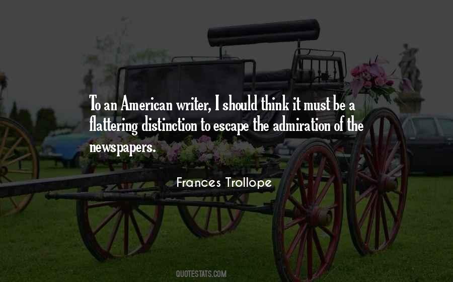 Frances Trollope Quotes #1059395