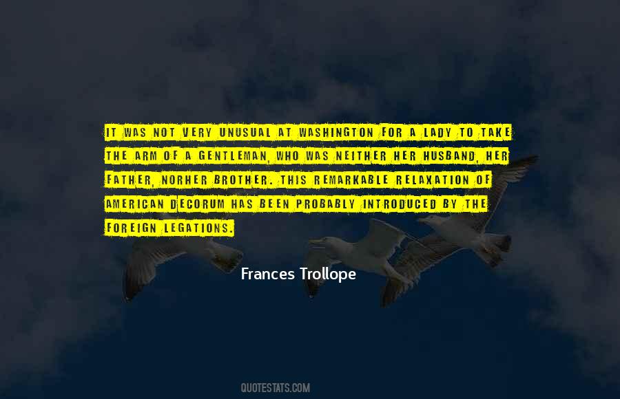 Frances Trollope Quotes #1220252