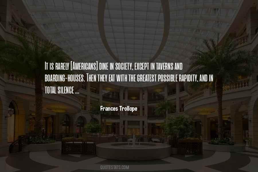 Frances Trollope Quotes #224031