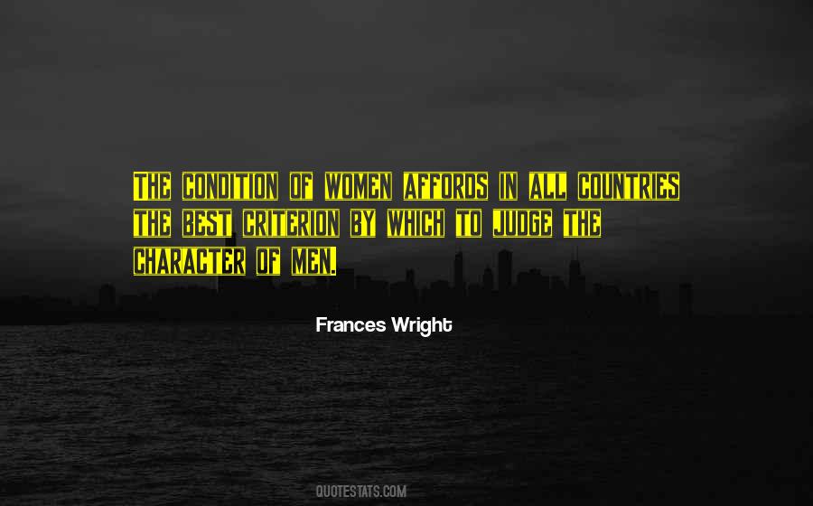 Frances Wright Quotes #1191898