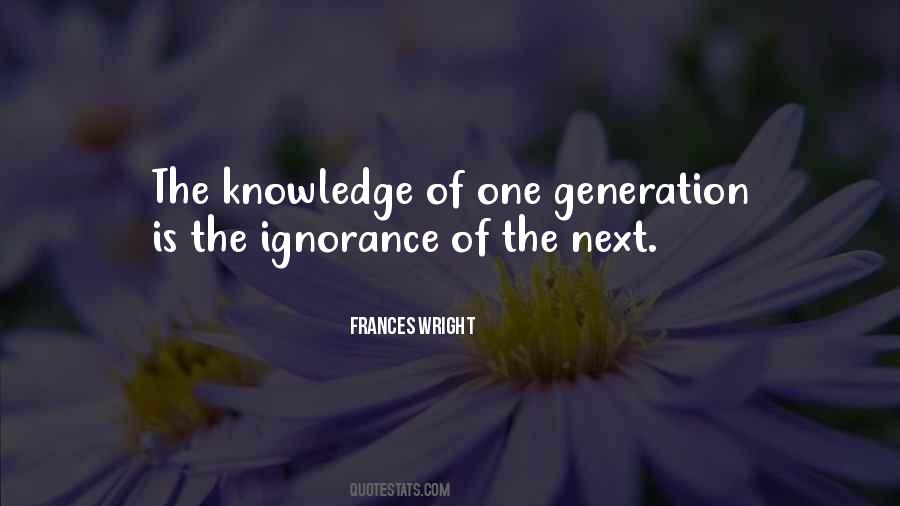 Frances Wright Quotes #1713983