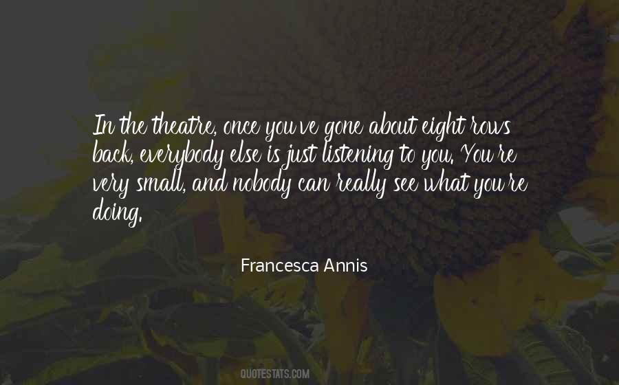Francesca Annis Quotes #254425