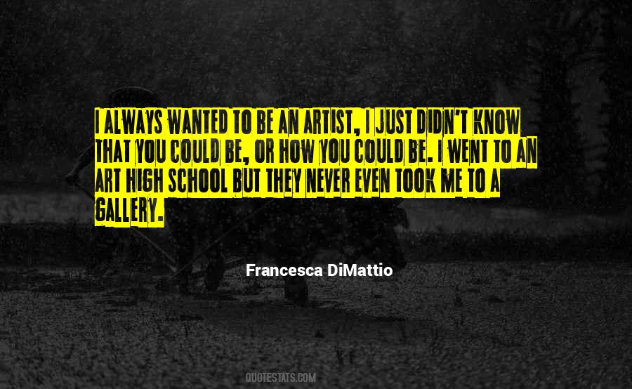 Francesca DiMattio Quotes #1164717