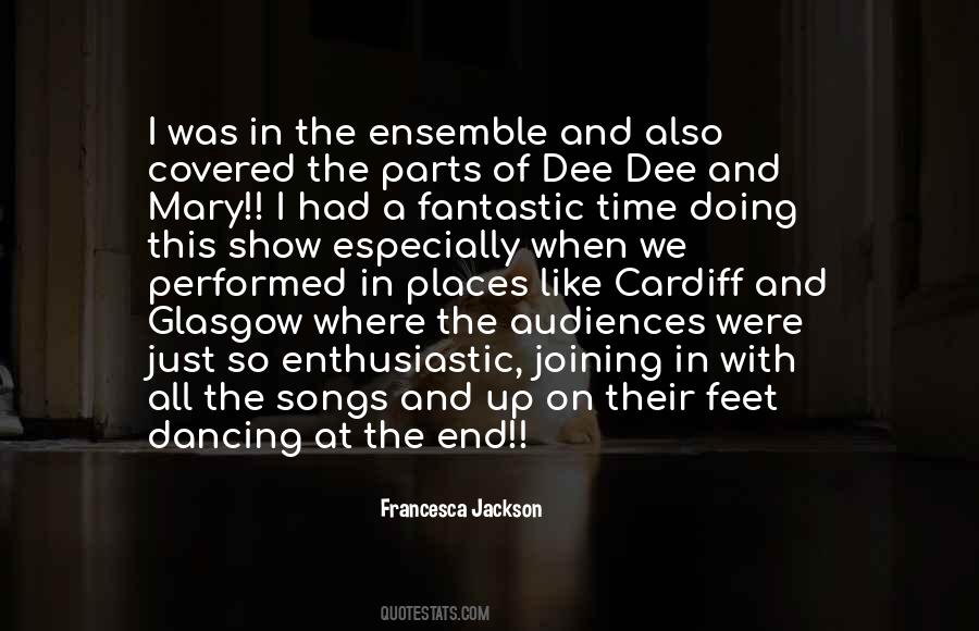 Francesca Jackson Quotes #43007
