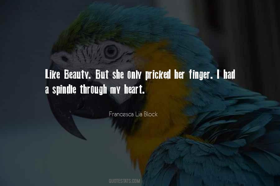 Francesca Lia Block Quotes #1251360