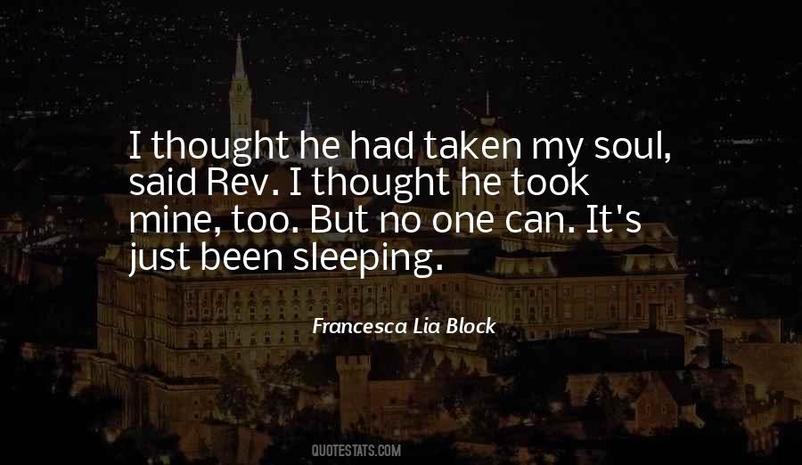 Francesca Lia Block Quotes #808612