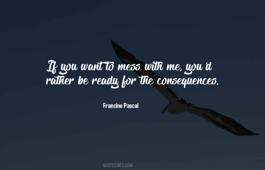 Francine Pascal Quotes #828505