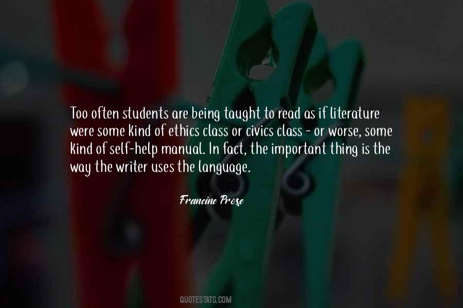 Francine Prose Quotes #1425574