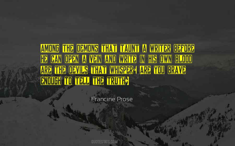 Francine Prose Quotes #473673