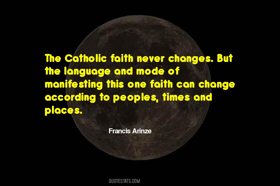 Francis Arinze Quotes #135698