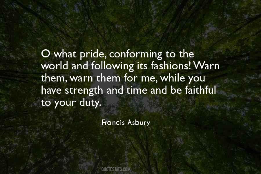 Francis Asbury Quotes #1537355